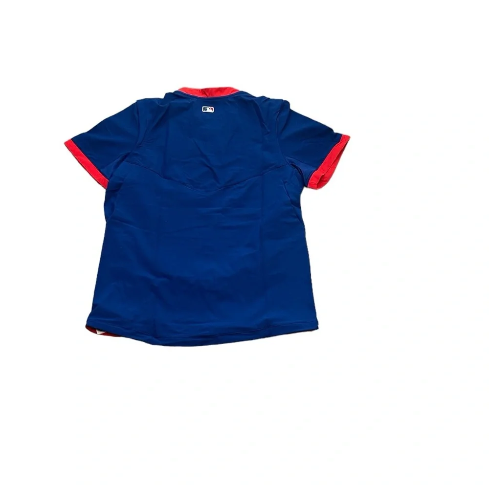 Chicago Cubs Nike‎ Men’s Short Sleeve Jacket Small - Picture 2 of 2